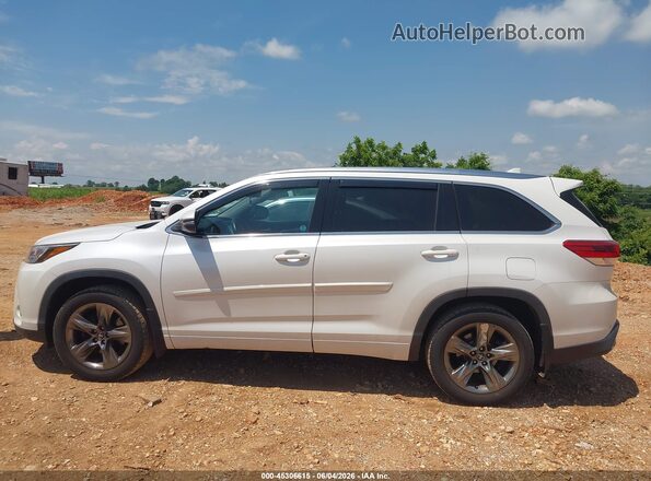 5TDDZRFH0JS884710 2018 TOYOTA HIGHLANDER White სალონის 360-გრადუსიანი ხედი