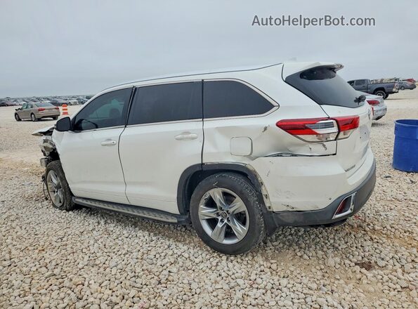 5TDDZRFH1HS417743 2017 TOYOTA HIGHLANDER White Հետևի ձախ