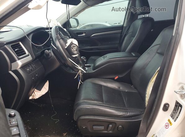 5TDDZRFH1HS417743 2017 TOYOTA HIGHLANDER White Սալոնի դիմացի տեսք