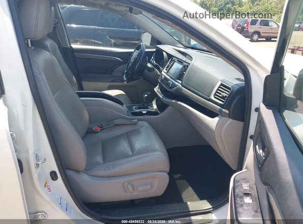 5TDDZRFH1HS441816 2017 TOYOTA HIGHLANDER White Vista interior delantera