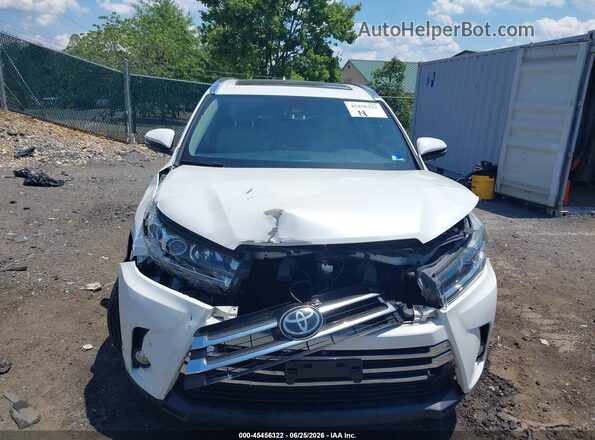 5TDDZRFH1HS441816 2017 TOYOTA HIGHLANDER White Vista interior trasera