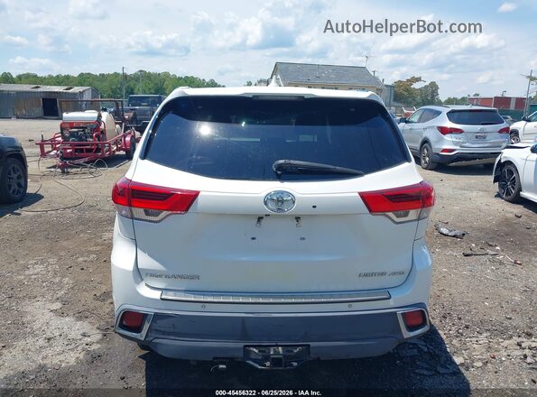 5TDDZRFH1HS441816 2017 TOYOTA HIGHLANDER White 