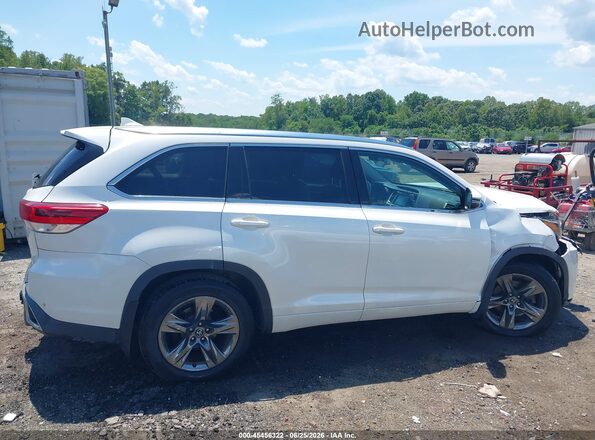 5TDDZRFH1HS441816 2017 TOYOTA HIGHLANDER White Vista interior de 360 grados
