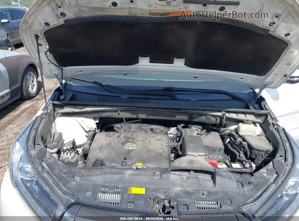 5TDDZRFH1HS456266 2017 TOYOTA HIGHLANDER White Вид ззаду