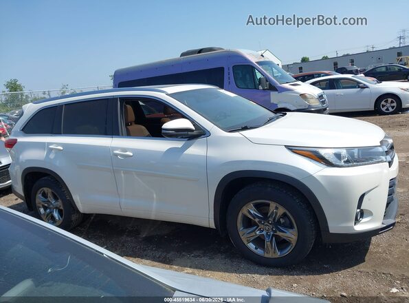 5TDDZRFH1HS456266 2017 TOYOTA HIGHLANDER White Вид задньої частини салону