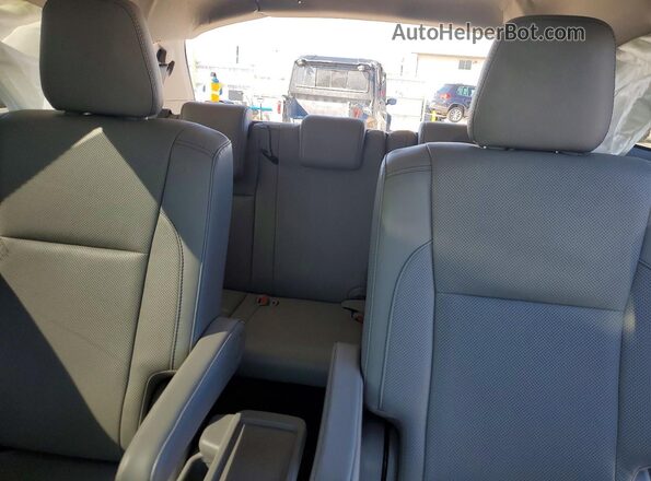 5TDDZRFH1JS871240 2018 TOYOTA HIGHLANDER White უკანა სავარძლების ხედი