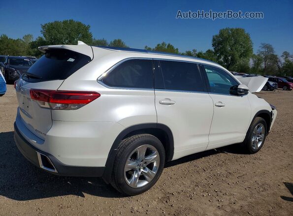 5TDDZRFH1JS871240 2018 TOYOTA HIGHLANDER White უკანა მარჯვენა
