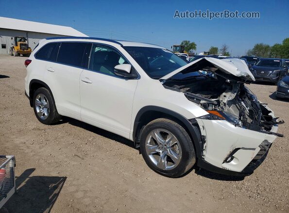 5TDDZRFH1JS871240 2018 TOYOTA HIGHLANDER White წინა მარჯვენა