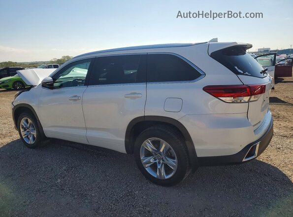 5TDDZRFH1JS871240 2018 TOYOTA HIGHLANDER White უკანა მარცხენა