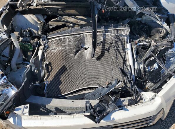 5TDDZRFH1JS871240 2018 TOYOTA HIGHLANDER White ძრავის განყოფილების ხედი