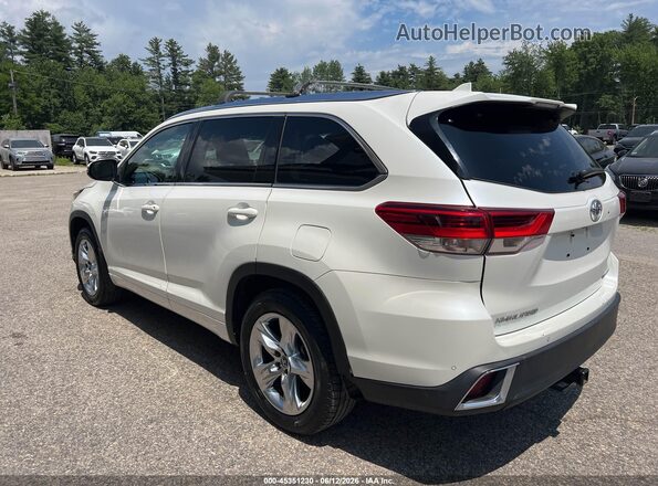 5TDDZRFH2JS908604 2018 TOYOTA HIGHLANDER White 