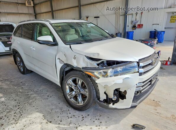 5TDDZRFH2KS929941 2019 TOYOTA HIGHLANDER White Առջևի աջ