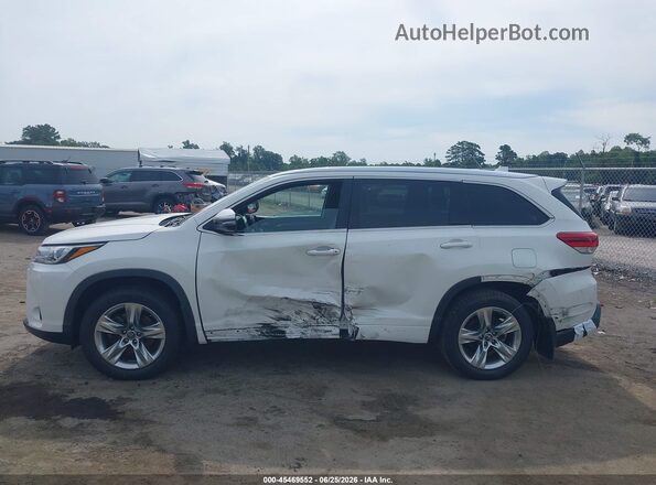 5TDDZRFH4HS375908 2017 TOYOTA HIGHLANDER White Панорамний вид салону 360°