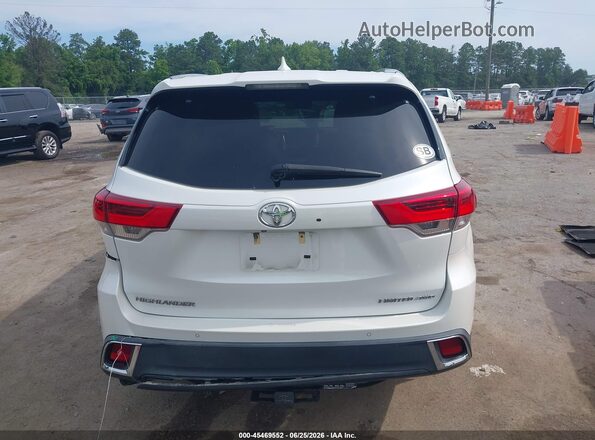 5TDDZRFH4HS375908 2017 TOYOTA HIGHLANDER White 