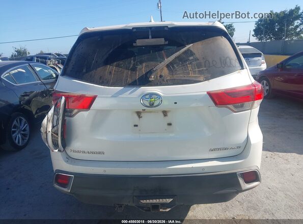 5TDDZRFH4JS851497 2018 TOYOTA HIGHLANDER White 