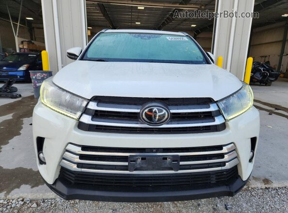 5TDDZRFH4JS864525 2018 TOYOTA HIGHLANDER White Դիմացի տեսք
