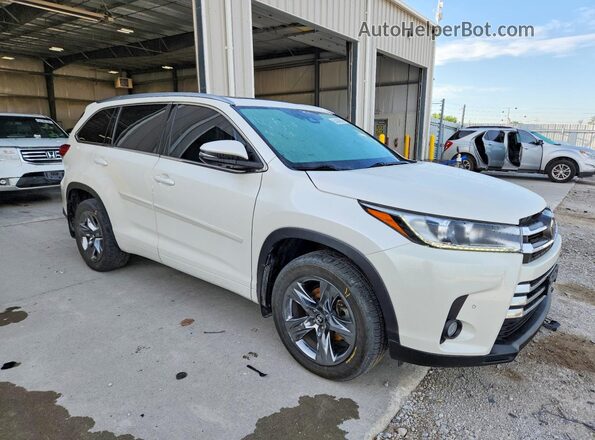 5TDDZRFH4JS864525 2018 TOYOTA HIGHLANDER White Առջևի աջ