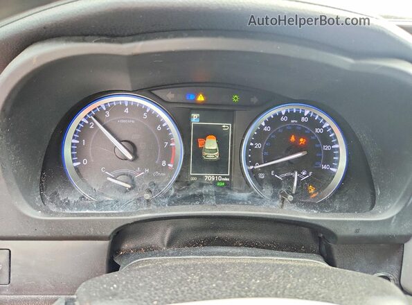 5TDDZRFH4KS959930 2019 TOYOTA HIGHLANDER Gray Սարքավորումների վահանակի տեսք