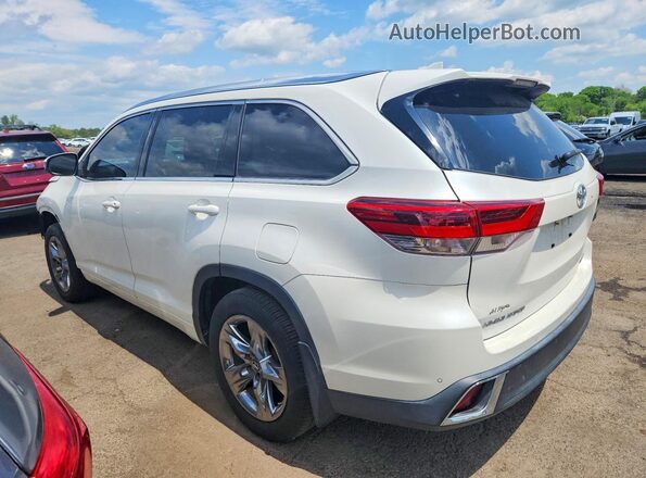 5TDDZRFH4KS995066 2019 TOYOTA HIGHLANDER White Задня ліва чверть