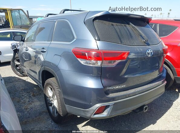 5TDDZRFH5HS447375 2017 TOYOTA HIGHLANDER Blue Հետևի ձախ