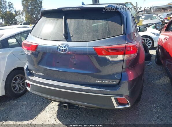 5TDDZRFH5HS447375 2017 TOYOTA HIGHLANDER Blue 