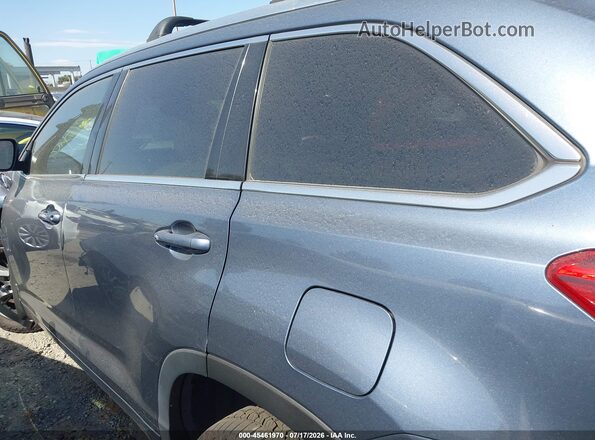 5TDDZRFH5HS447375 2017 TOYOTA HIGHLANDER Blue Սալոնի 360 աստիճան տեսք