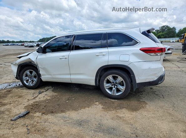 5TDDZRFH5JS805841 2018 TOYOTA HIGHLANDER White Задня ліва чверть