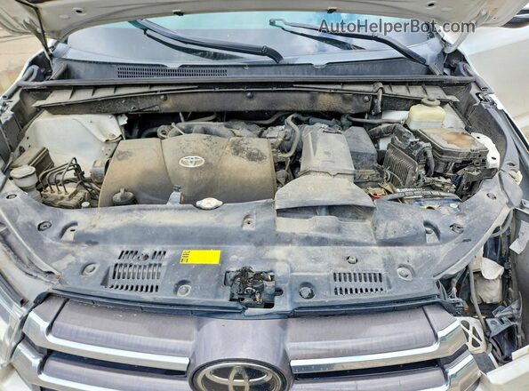 5TDDZRFH5JS805841 2018 TOYOTA HIGHLANDER White Вид підкапотного простору