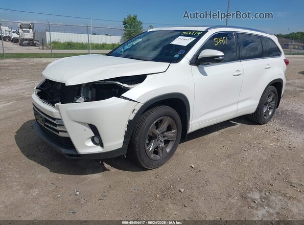 5TDDZRFH6HS410898 2017 TOYOTA HIGHLANDER White Przód lewy