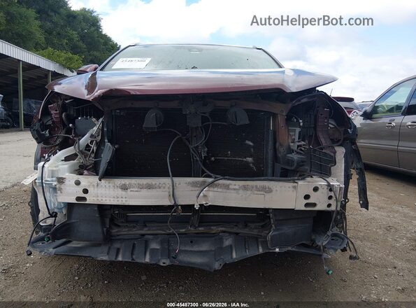 5TDDZRFH6HS464895 2017 TOYOTA HIGHLANDER Maroon Դիմացի տեսք