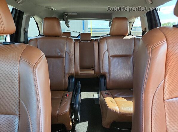 5TDDZRFH6JS492279 2018 TOYOTA HIGHLANDER White უკანა სავარძლების ხედი