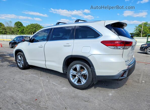 5TDDZRFH6JS492279 2018 TOYOTA HIGHLANDER White უკანა მარცხენა