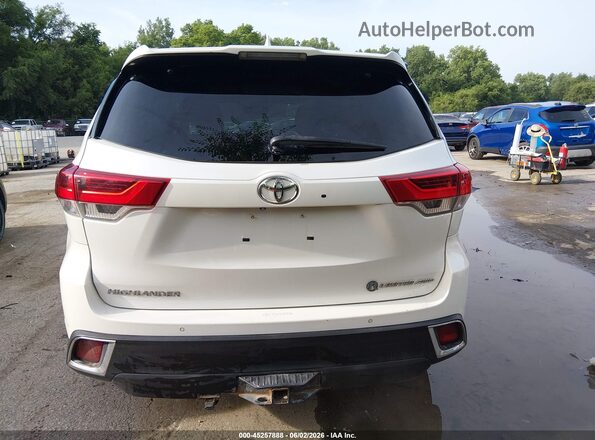 5TDDZRFH6JS495232 2018 TOYOTA HIGHLANDER White 