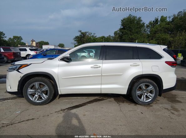 5TDDZRFH6JS495232 2018 TOYOTA HIGHLANDER White Панорамний вид салону 360°