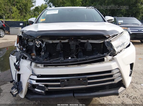 5TDDZRFH6JS495232 2018 TOYOTA HIGHLANDER White Вид спереду
