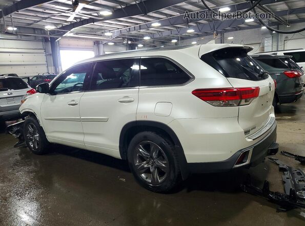 5TDDZRFH6JS814080 2018 TOYOTA HIGHLANDER Белый Задняя левая четверть