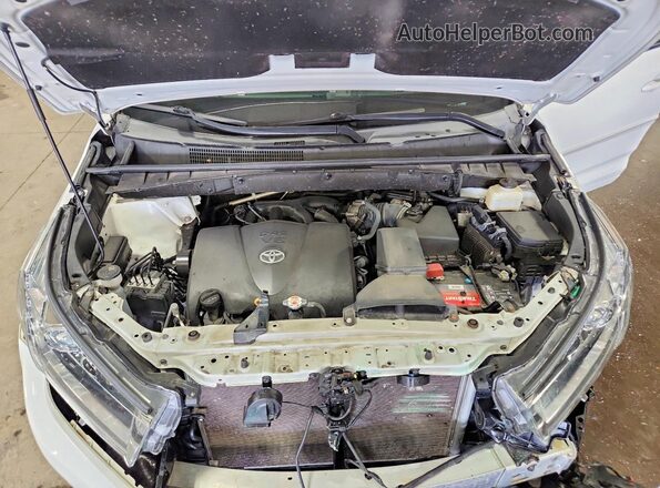 5TDDZRFH6JS814080 2018 TOYOTA HIGHLANDER Белый Вид задней части салона