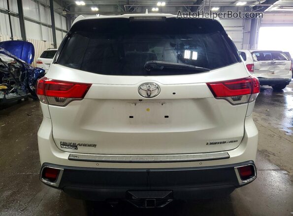 5TDDZRFH6JS814080 2018 TOYOTA HIGHLANDER Белый Вид сзади