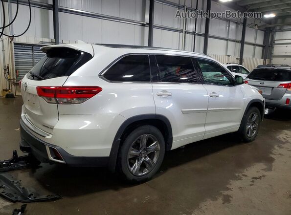 5TDDZRFH6JS814080 2018 TOYOTA HIGHLANDER Белый Задняя правая четверть