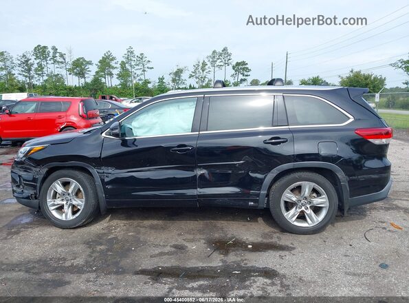 5TDDZRFH6JS893069 2018 TOYOTA HIGHLANDER Black 360 interior view