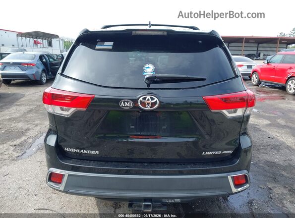 5TDDZRFH6JS893069 2018 TOYOTA HIGHLANDER Black 
