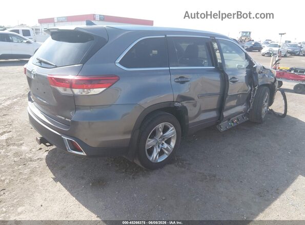 5TDDZRFH7HS464730 2017 TOYOTA HIGHLANDER Gray 