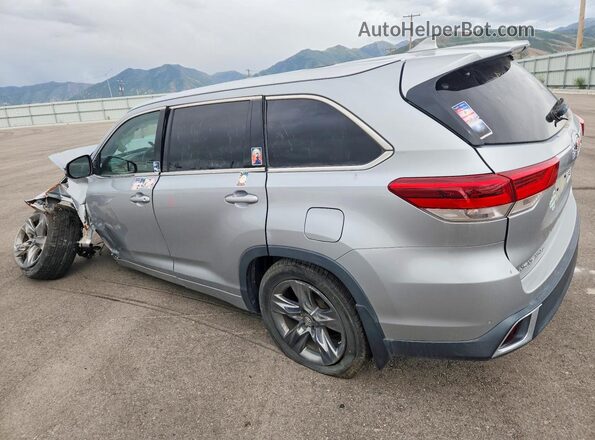 5TDDZRFH7JS809020 2018 TOYOTA HIGHLANDER Silver Задня ліва чверть