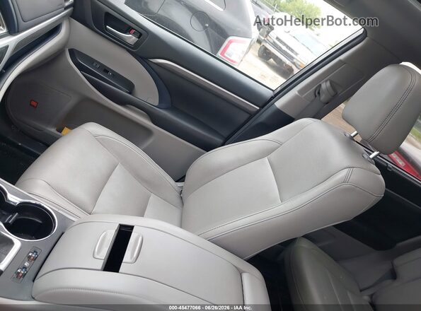 5TDDZRFH7JS853860 2018 TOYOTA HIGHLANDER Gray Вид наклейки з VIN-кодом