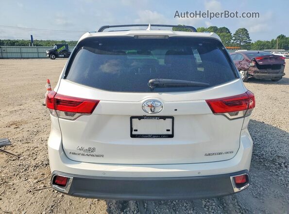 5TDDZRFH7KS977595 2019 TOYOTA HIGHLANDER White Հետևի տեսք