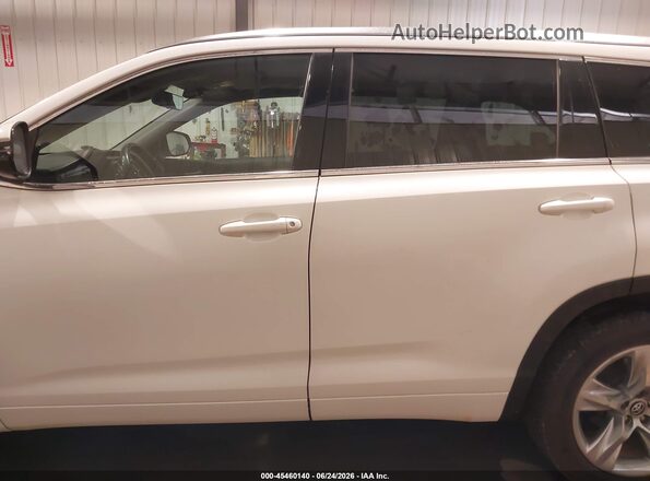 5TDDZRFH8JS801444 2018 TOYOTA HIGHLANDER White Vista interior de 360 grados