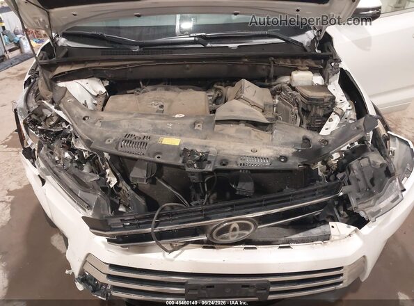 5TDDZRFH8JS801444 2018 TOYOTA HIGHLANDER White Vista trasera