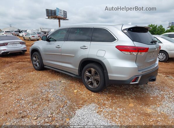 5TDDZRFH8JS818180 2018 TOYOTA HIGHLANDER Silver Tył lewy