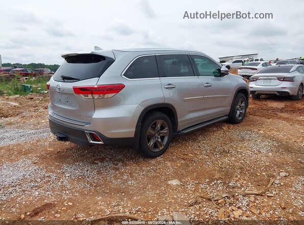 5TDDZRFH8JS818180 2018 TOYOTA HIGHLANDER Silver Tył prawy