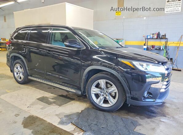 5TDDZRFH8KS960658 2019 TOYOTA HIGHLANDER Black წინა მარჯვენა